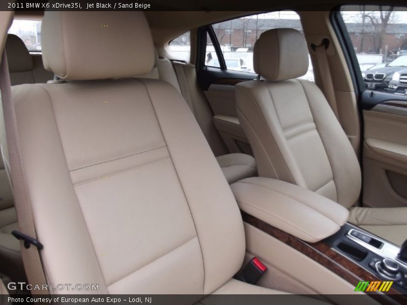Jet Black / Sand Beige 2011 BMW X6 xDrive35i
