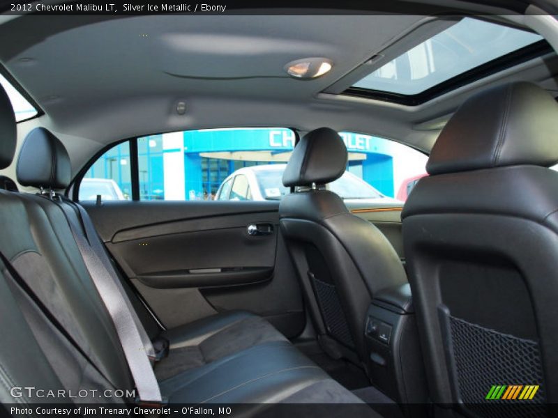 Silver Ice Metallic / Ebony 2012 Chevrolet Malibu LT