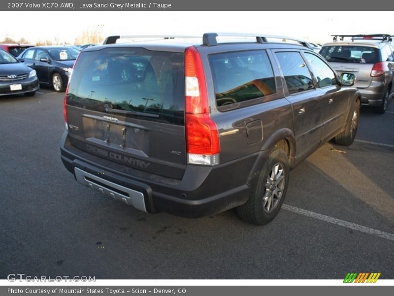 Lava Sand Grey Metallic / Taupe 2007 Volvo XC70 AWD