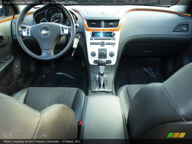 Silver Ice Metallic / Ebony 2012 Chevrolet Malibu LT