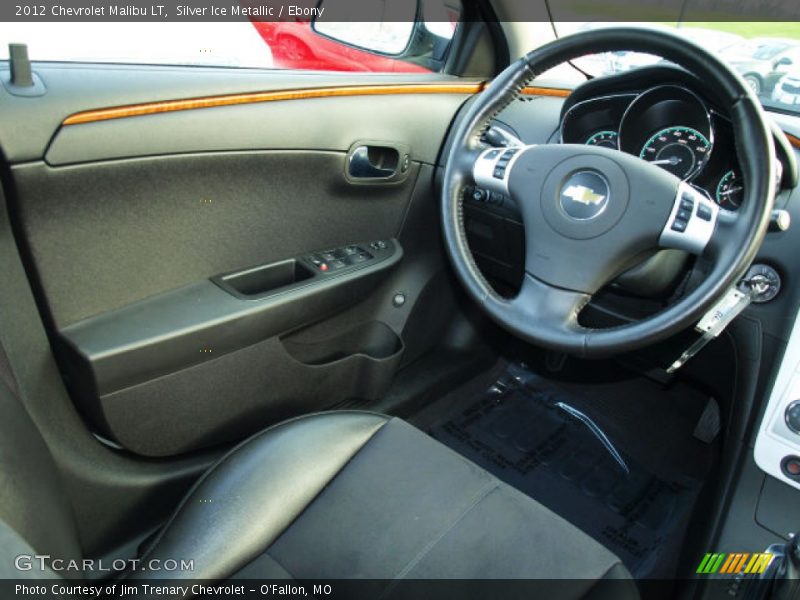 Silver Ice Metallic / Ebony 2012 Chevrolet Malibu LT
