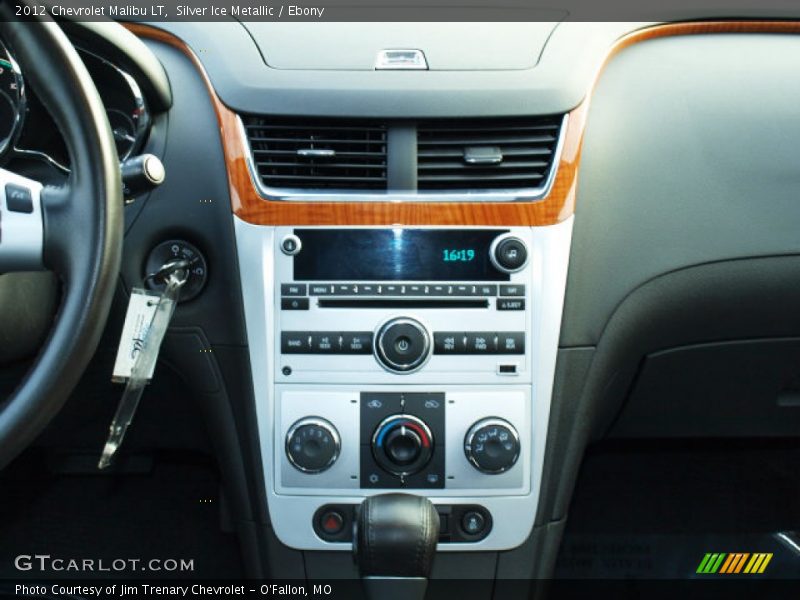 Silver Ice Metallic / Ebony 2012 Chevrolet Malibu LT