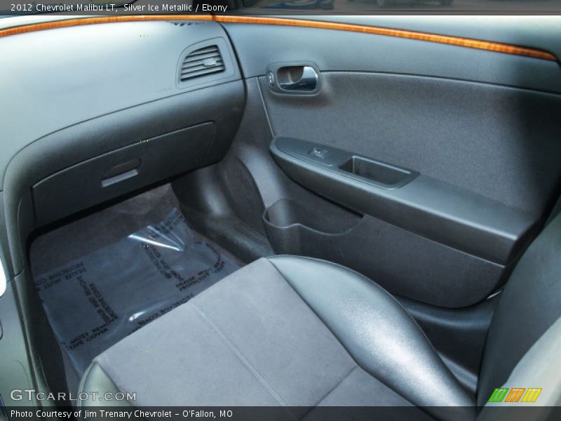 Silver Ice Metallic / Ebony 2012 Chevrolet Malibu LT