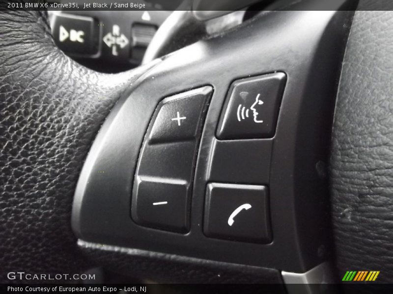 Jet Black / Sand Beige 2011 BMW X6 xDrive35i