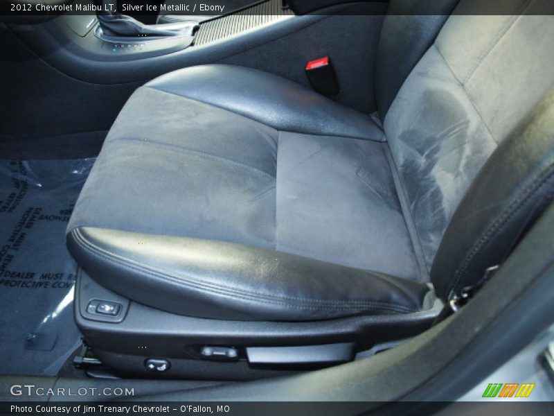 Silver Ice Metallic / Ebony 2012 Chevrolet Malibu LT