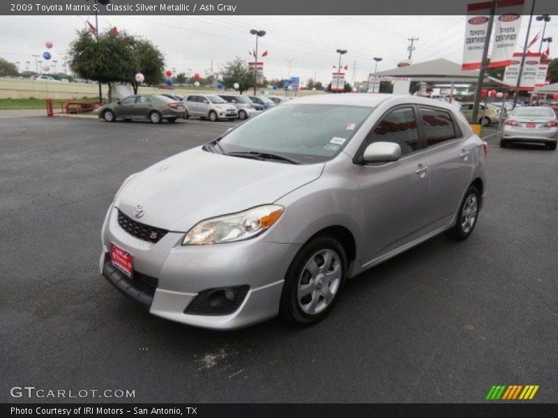 Classic Silver Metallic / Ash Gray 2009 Toyota Matrix S