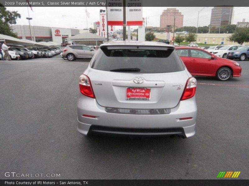 Classic Silver Metallic / Ash Gray 2009 Toyota Matrix S