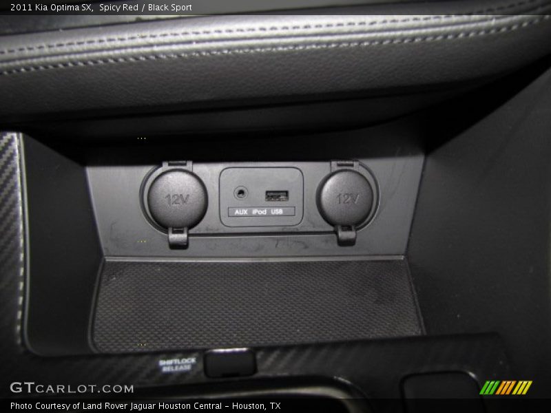 Controls of 2011 Optima SX