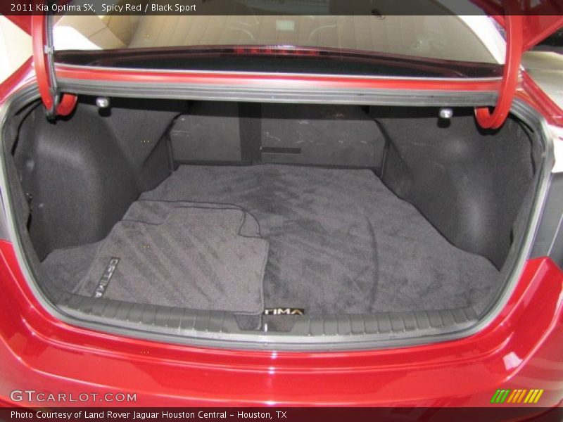  2011 Optima SX Trunk
