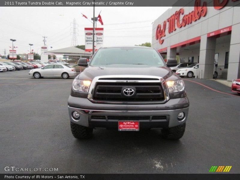 Magnetic Gray Metallic / Graphite Gray 2011 Toyota Tundra Double Cab
