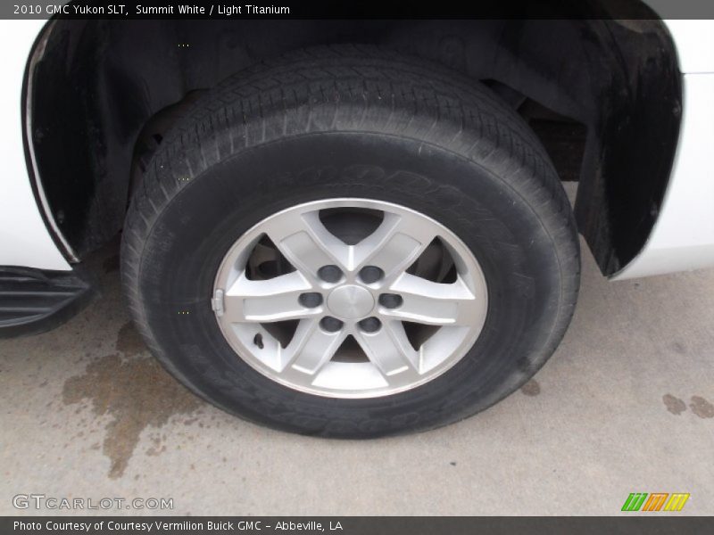 Summit White / Light Titanium 2010 GMC Yukon SLT