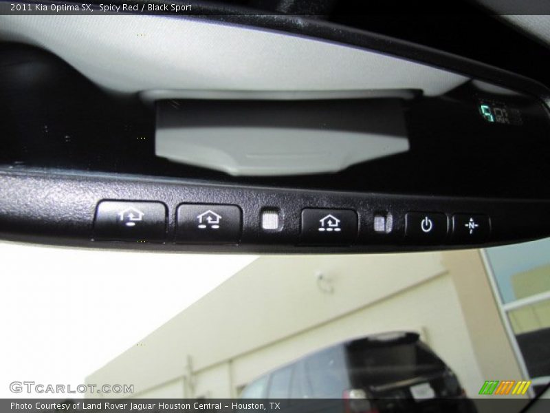 Controls of 2011 Optima SX