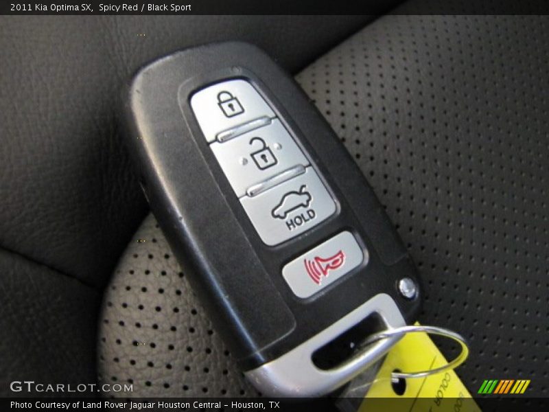 Keys of 2011 Optima SX