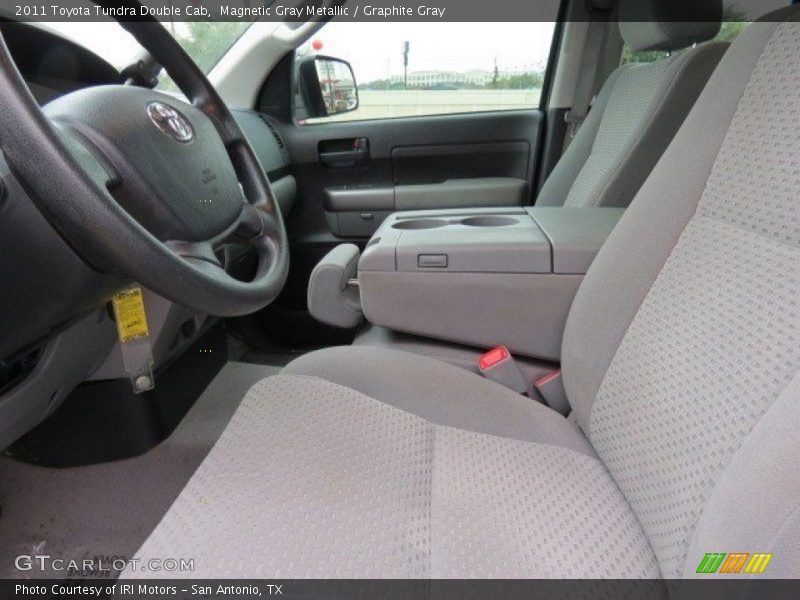 Magnetic Gray Metallic / Graphite Gray 2011 Toyota Tundra Double Cab