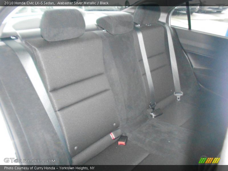 Alabaster Silver Metallic / Black 2010 Honda Civic LX-S Sedan