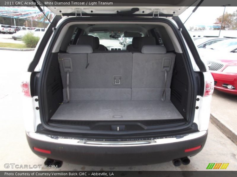 White Diamond Tintcoat / Light Titanium 2011 GMC Acadia SL