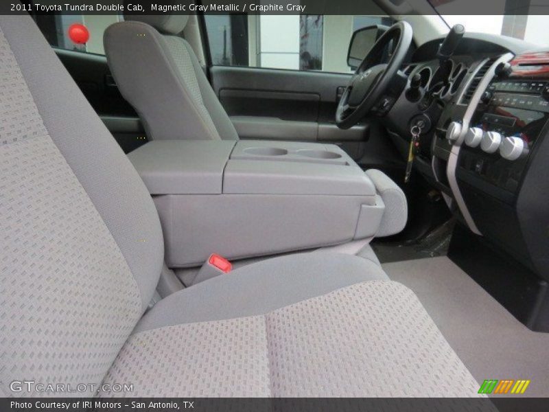 Magnetic Gray Metallic / Graphite Gray 2011 Toyota Tundra Double Cab