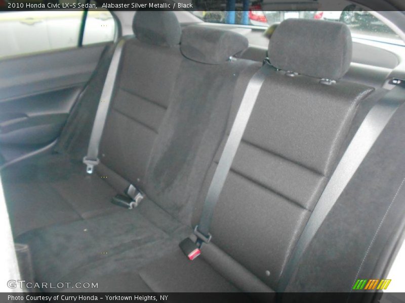 Alabaster Silver Metallic / Black 2010 Honda Civic LX-S Sedan