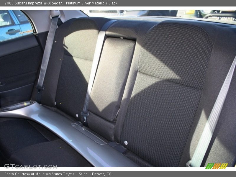Platinum Silver Metallic / Black 2005 Subaru Impreza WRX Sedan