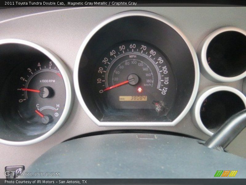 Magnetic Gray Metallic / Graphite Gray 2011 Toyota Tundra Double Cab