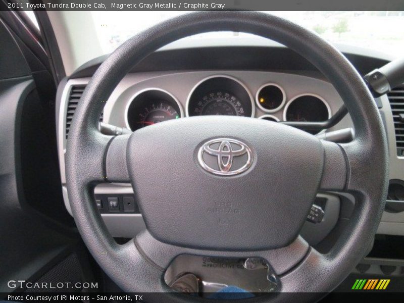 Magnetic Gray Metallic / Graphite Gray 2011 Toyota Tundra Double Cab