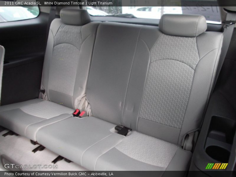 White Diamond Tintcoat / Light Titanium 2011 GMC Acadia SL