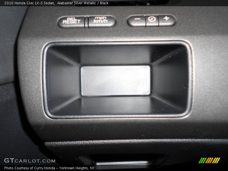 Alabaster Silver Metallic / Black 2010 Honda Civic LX-S Sedan