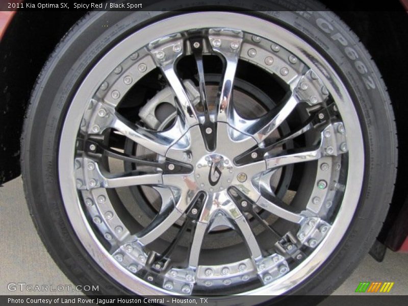 Custom Wheels of 2011 Optima SX
