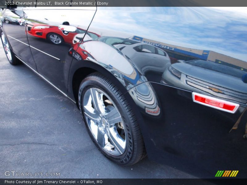 Black Granite Metallic / Ebony 2012 Chevrolet Malibu LT