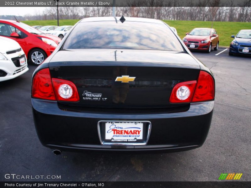 Black Granite Metallic / Ebony 2012 Chevrolet Malibu LT