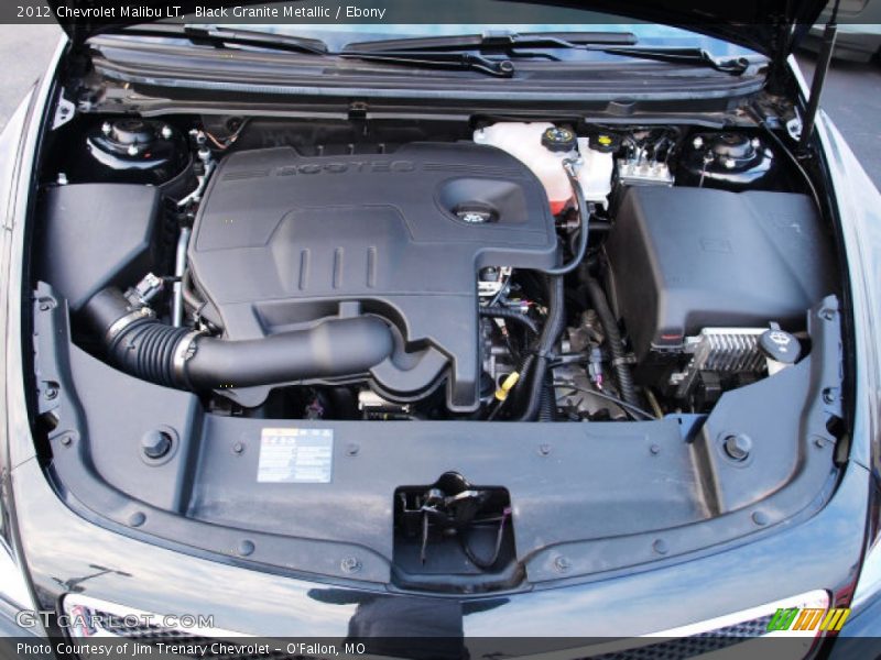Black Granite Metallic / Ebony 2012 Chevrolet Malibu LT