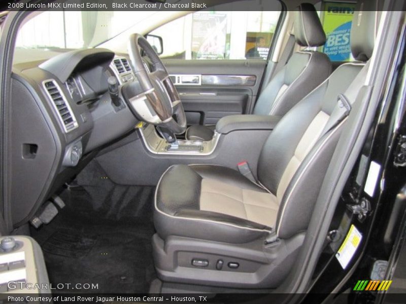 Front Seat of 2008 MKX Limited Edition