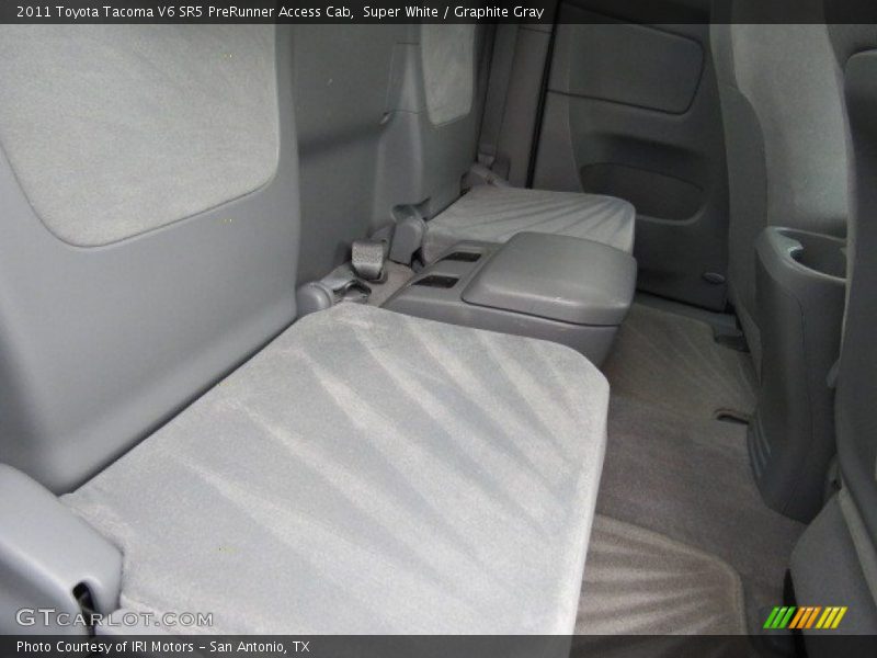 Super White / Graphite Gray 2011 Toyota Tacoma V6 SR5 PreRunner Access Cab