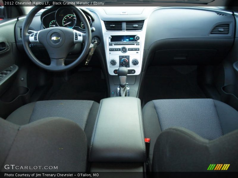 Black Granite Metallic / Ebony 2012 Chevrolet Malibu LT