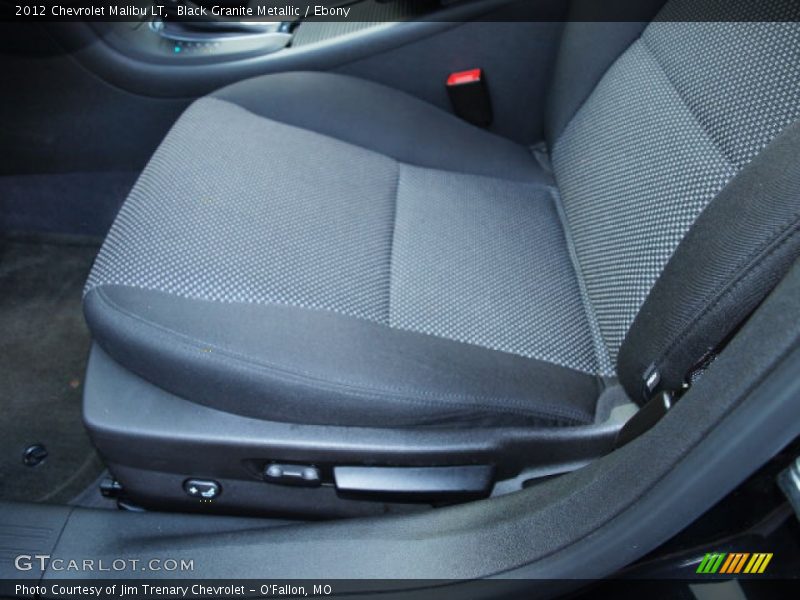 Black Granite Metallic / Ebony 2012 Chevrolet Malibu LT