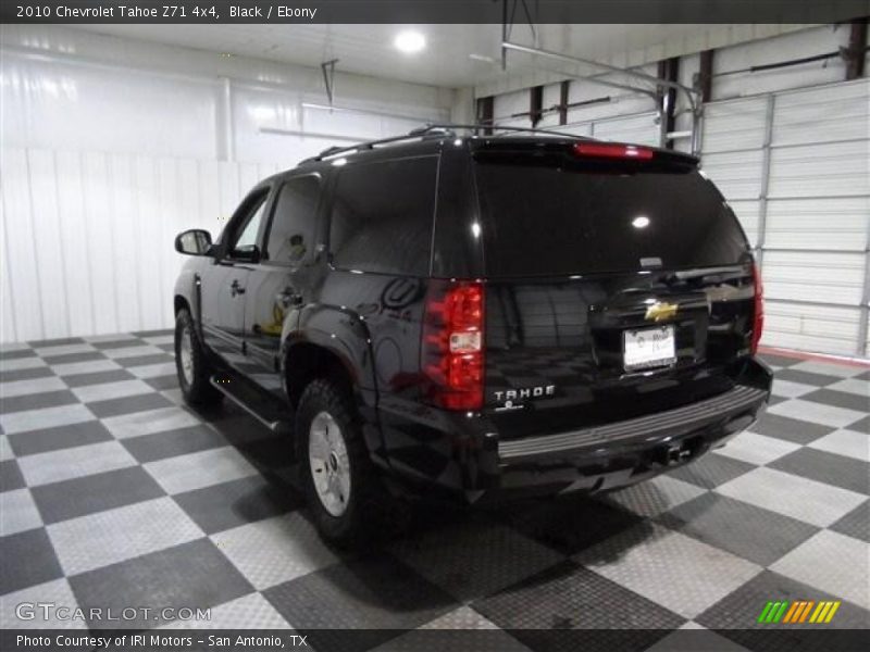 Black / Ebony 2010 Chevrolet Tahoe Z71 4x4