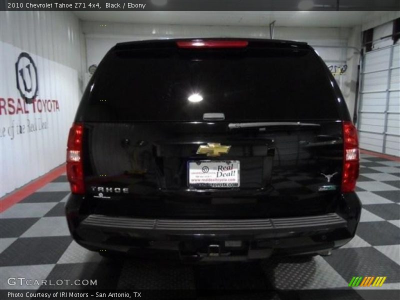 Black / Ebony 2010 Chevrolet Tahoe Z71 4x4