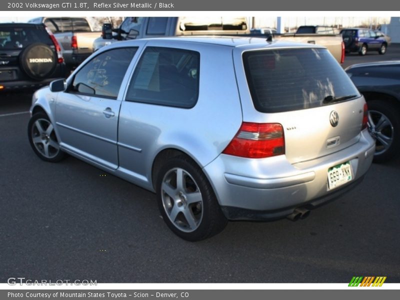 Reflex Silver Metallic / Black 2002 Volkswagen GTI 1.8T