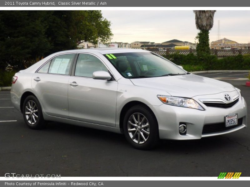 Classic Silver Metallic / Ash 2011 Toyota Camry Hybrid
