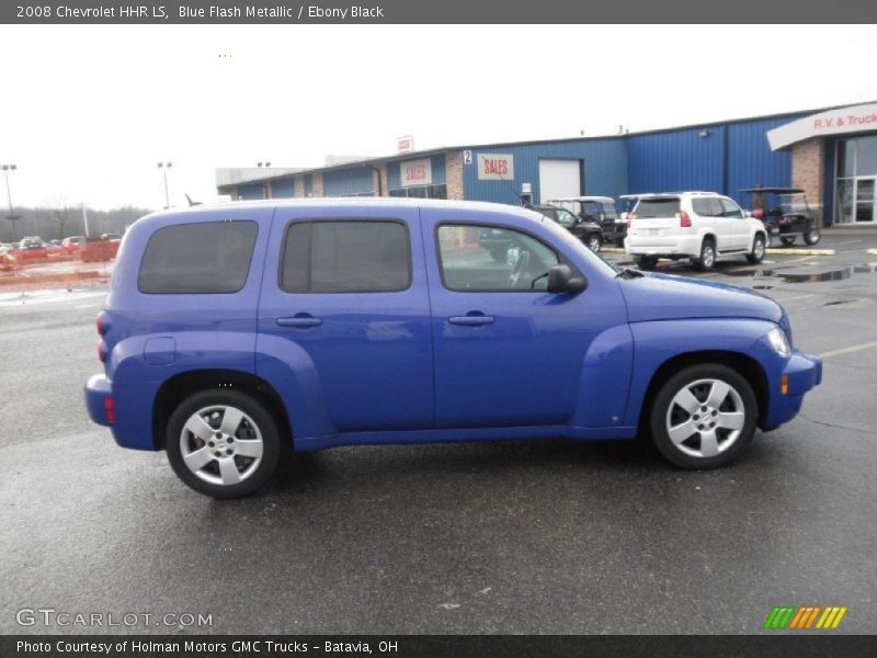 Blue Flash Metallic / Ebony Black 2008 Chevrolet HHR LS