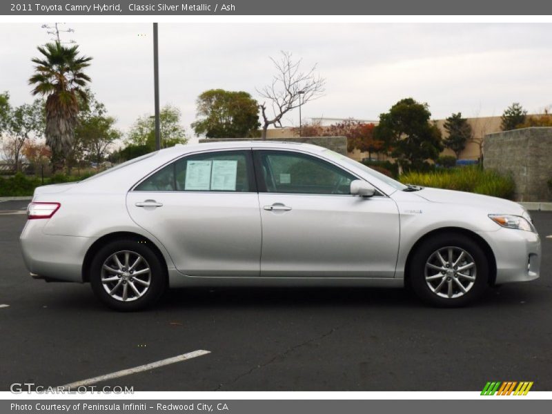 Classic Silver Metallic / Ash 2011 Toyota Camry Hybrid