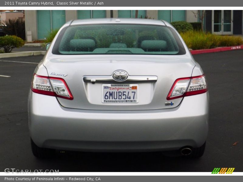 Classic Silver Metallic / Ash 2011 Toyota Camry Hybrid