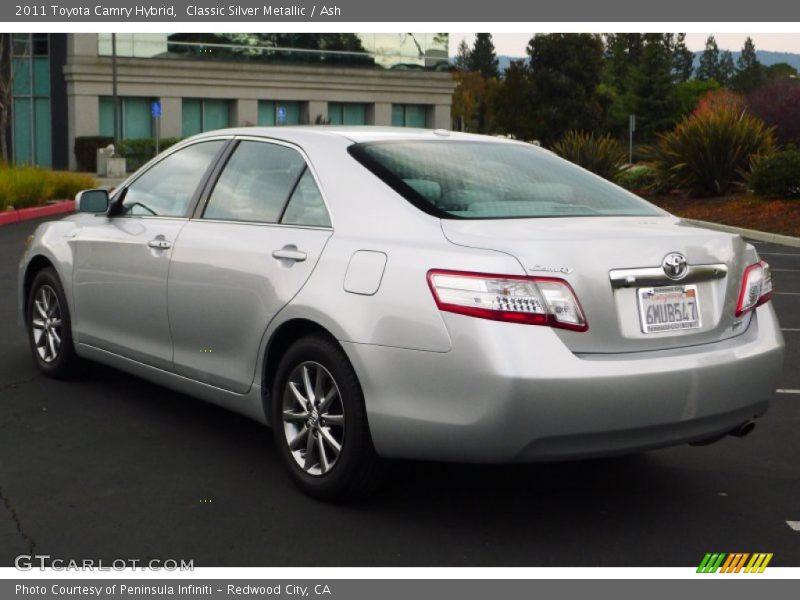 Classic Silver Metallic / Ash 2011 Toyota Camry Hybrid