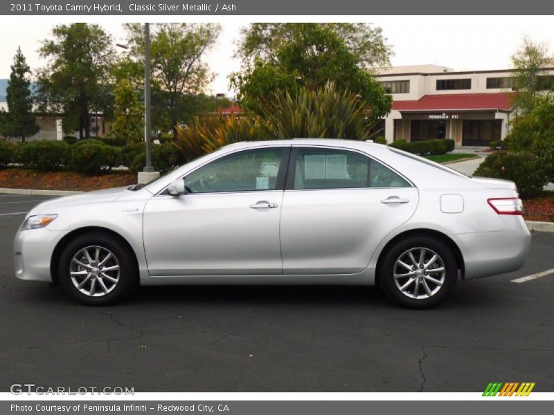 Classic Silver Metallic / Ash 2011 Toyota Camry Hybrid