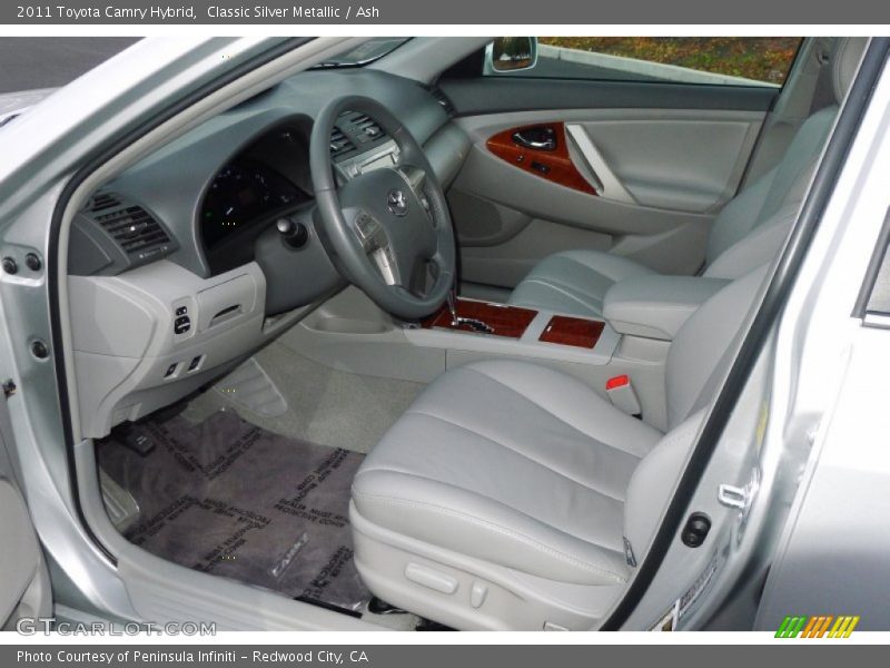 Classic Silver Metallic / Ash 2011 Toyota Camry Hybrid