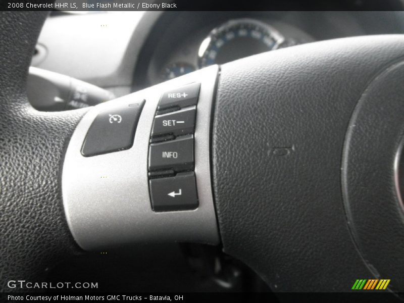 Blue Flash Metallic / Ebony Black 2008 Chevrolet HHR LS