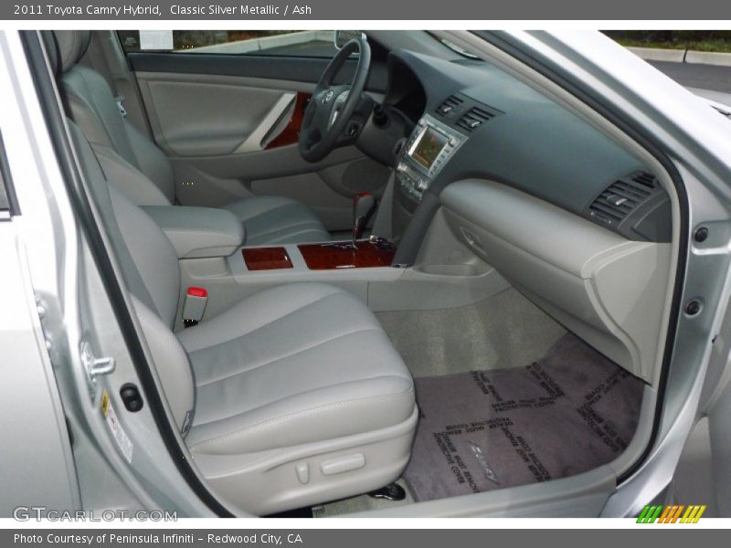 Classic Silver Metallic / Ash 2011 Toyota Camry Hybrid