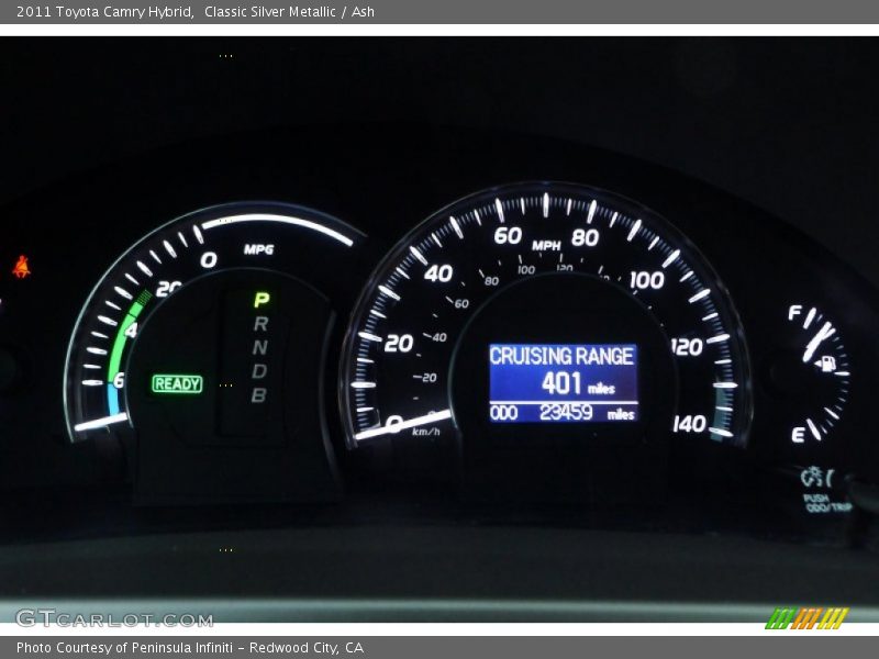 Classic Silver Metallic / Ash 2011 Toyota Camry Hybrid
