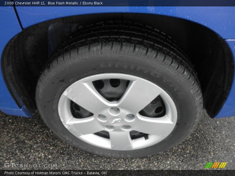 Blue Flash Metallic / Ebony Black 2008 Chevrolet HHR LS