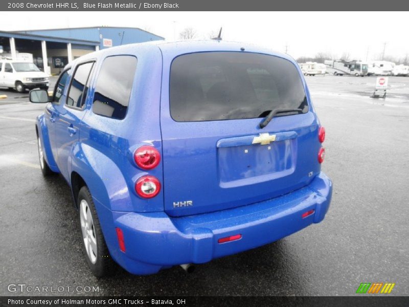 Blue Flash Metallic / Ebony Black 2008 Chevrolet HHR LS